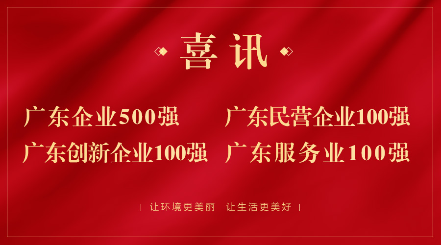 喜报！广东企业500强出炉，利博官网股份荣获广东民企百强