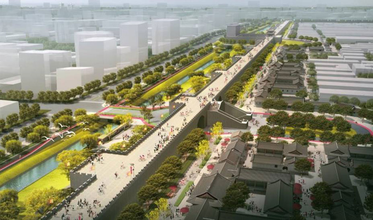 陕西西安·城墙、古都绿道修建性详细规划设计